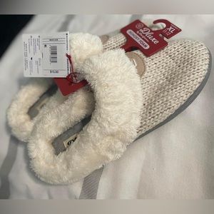 Memory foam non sweat house slippers women’s